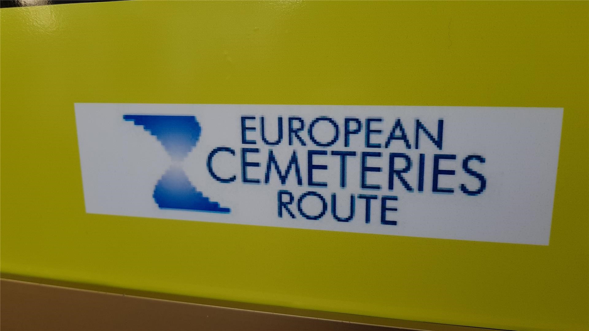 First European Cemeteries Route info point